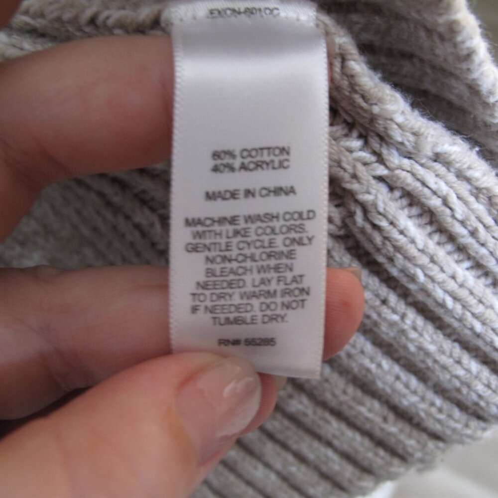 EXPRESS Ribbed Open Front Cardigan - Picture 5 of 8